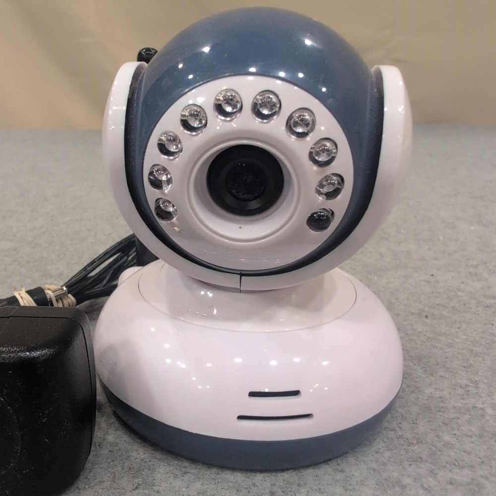 Safe Baby Tech Wireless Video Baby Monitor Camera White Blue Night Vision VG - Picture 1 of 5